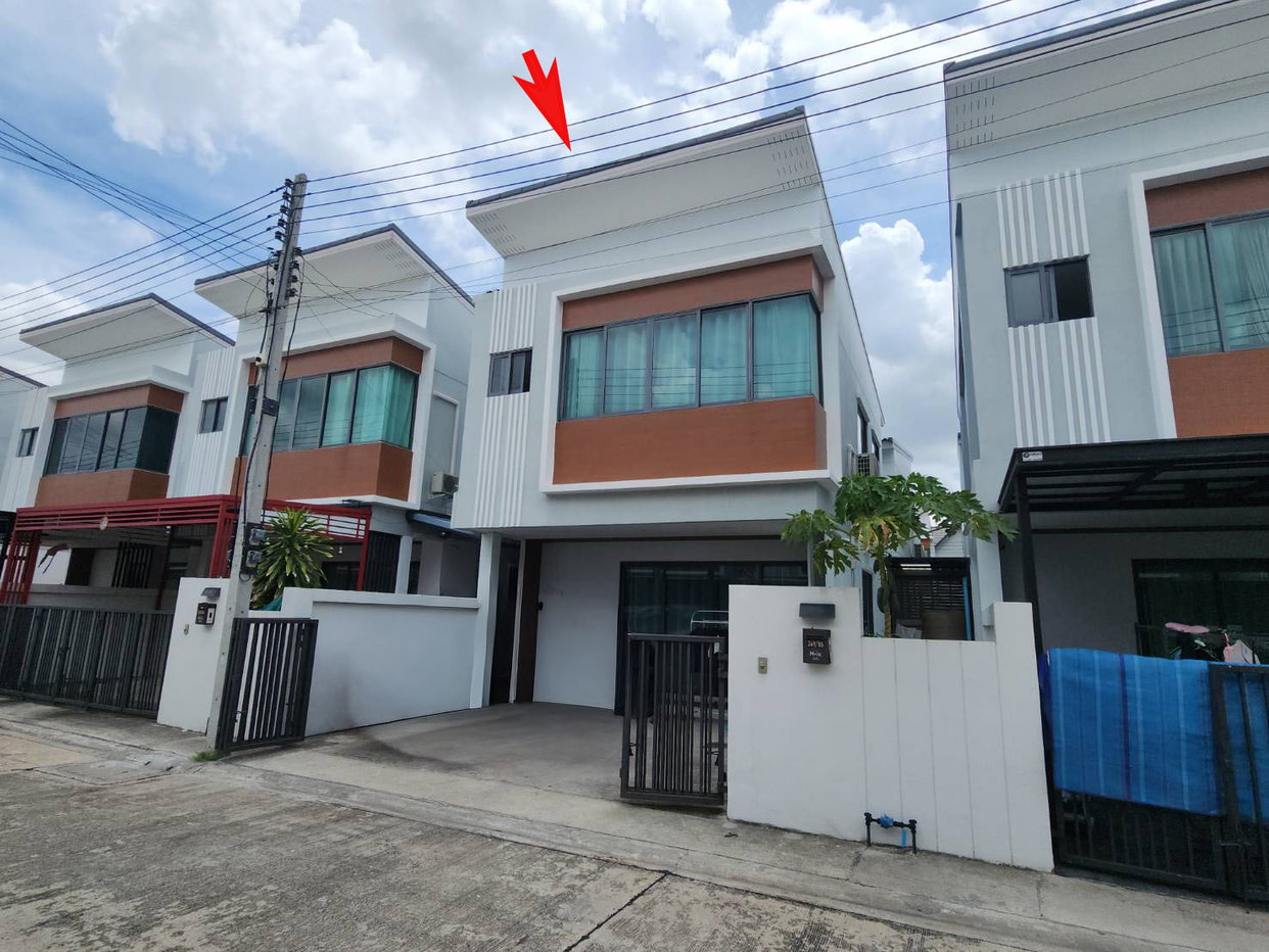 picture TOWN HOUSE 27.7 Sq.w. Phan Thong Chonburi for 2.9M - 1/2