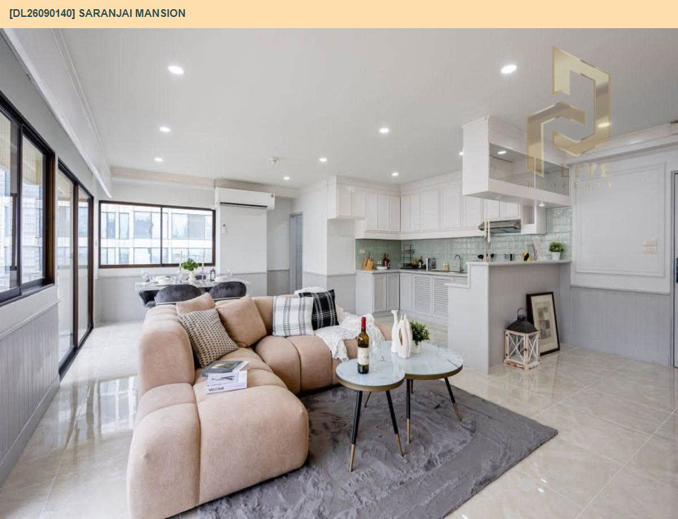 รูป DL26090140 ขายคอนโด สราญใจ แมนชั่น (Saranjai Mansion) ใกล้ BTS นานา พร้อมเข้าอยู่ โทรด่วน 0614453194 LineID @952jdxxk - รูปที่ 2/6