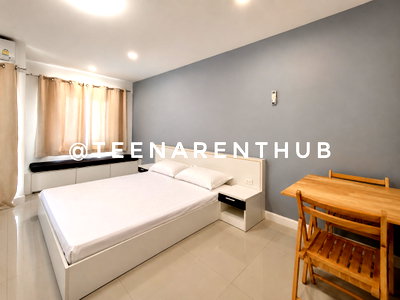 คอนโดให้เช่า : 🌿 Studio สวยแต่งครบ ใกล้ MRT | Metha Place รัชดา | พร้อมอยู่ทันที! 📞 083-254-7765 | 🟢 @teenarenthub