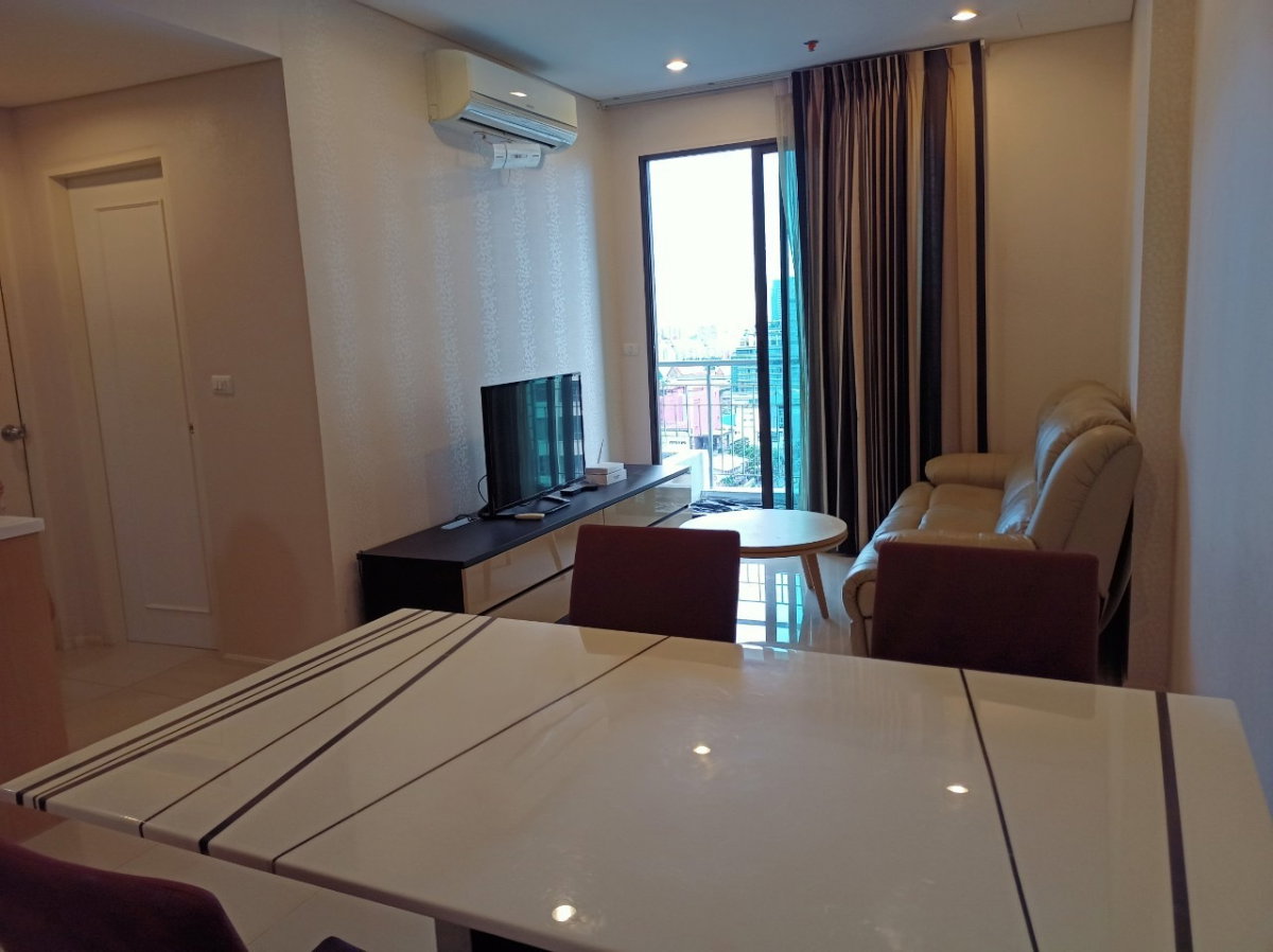 รูป ให้เช่า! คอนโด วิลล่า อโศก (Villa Asoke) 1 ห้องนอน 1 ห้องน้ำ 53 ตร.ม. 20,000 บาท ติดต่อไลน์: @thebrokerage - รูปที่ 5/10