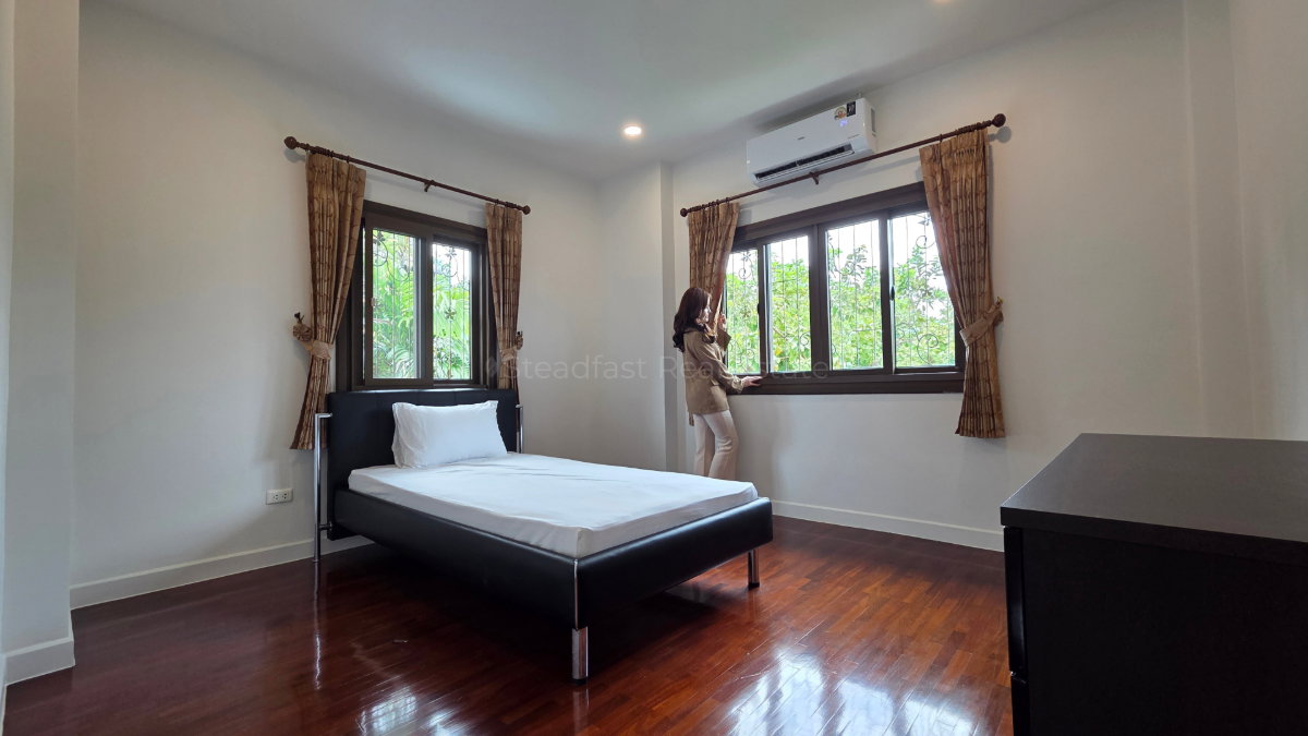 รูป 🏡 ให้เช่าบ้านเดี่ยวหลังมุม เศรษฐสิริ สนามบินน้ำ 🌟 Line @steadfastre - รูปที่ 9/19