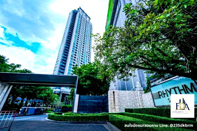 คอนโดให้เช่า : FD-037420✨ ให้เช่าด่วน! ริธึ่ม สาทร (Rhythm Sathorn) 1 ห้องนอน ชั้นสูงวิวสวย ใกล้ BTS สะพานตากสิน เพียง