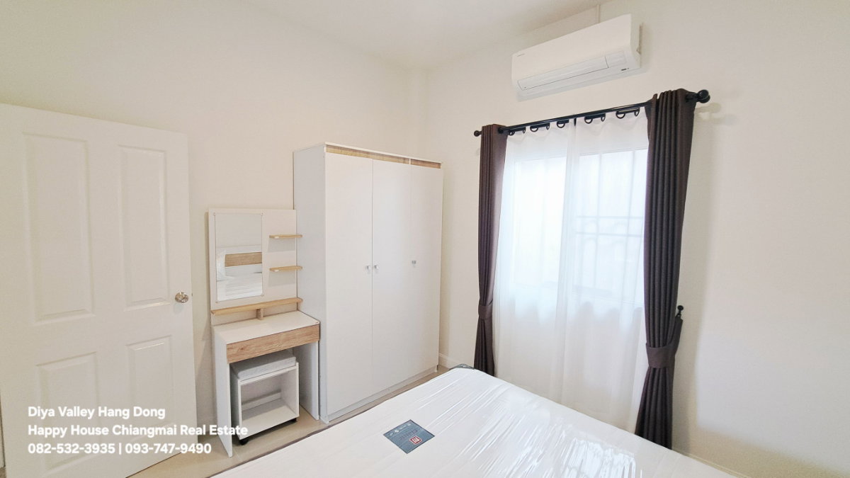 รูป ให้เช่า ทาวน์โฮม หมู่บ้าน ดีญ่า วาเลย์ หางดง 0825323935 - รูปที่ 3/20
