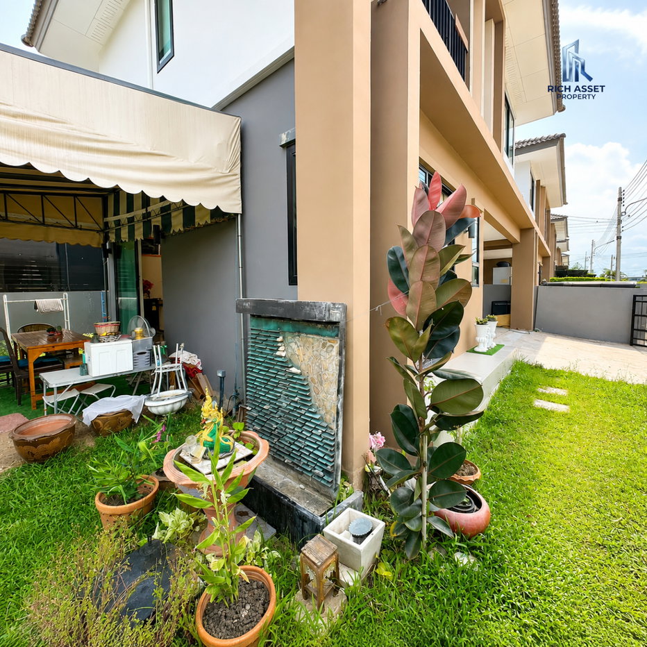รูป บ้านเดี่ยว 2 ชั้น หมู่บ้านเวอร์โซ่ แสมดำ (44 ตร.ว.) หลังมุม บิ้วอินทั้งหลัง ทิศเหนือ พร้อมอยู่ พระราม 2 พันท้ายนรสิงห์ สมุทรสาคร - รูปที่ 22/23