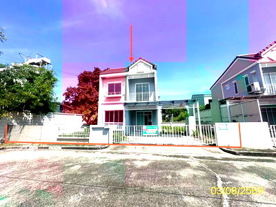 บ้านเดี่ยว เซฟวัน โก ศรีสมาน : บ้านเดี่ยว 55.1 ตร.วา เดอะวิลเลจ แจ้งวัฒนะ-ติวานนท์ ปากเกร็ด นนทบุรี 4.2M