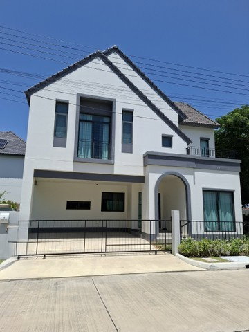 รูป H3406 ขายบ้านเดี่ยว สราญสิริ บางนา ตำบลบางเสาธง อำเภอบางเสาธง จังหวัดสมุทรปราการ - รูปที่ 1/8