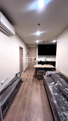 Condos for rent : 2 Beds Large Room City view Fully furnished New Condo Good Location Close To MRT Phra Ram 9  220 m. @  NUE District R9 