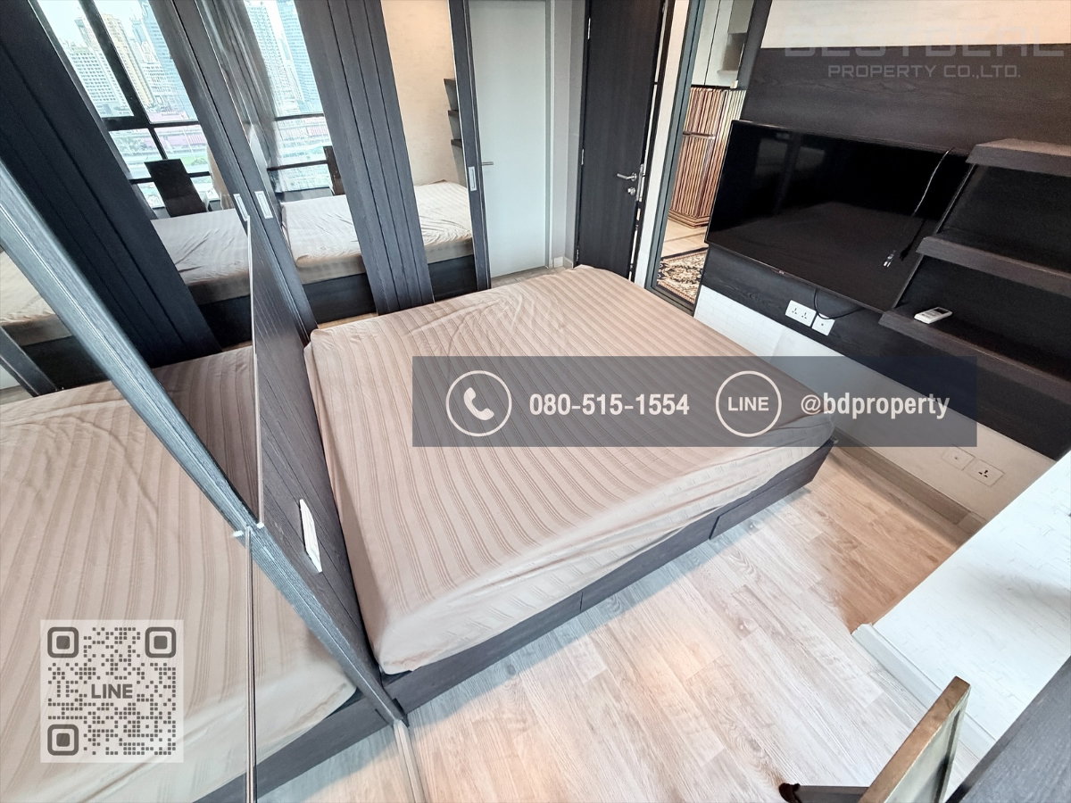 รูป Bestdeal ให้เช่า 1 ห้องนอน 31ตรม.ราคา 16,000/เดือนเท่านั้น เฟอร์นิเจอร์และเครื่องใช้ไฟฟ้าครบ“IDEO MOBI RAMA 9” ใกล้MRT และ เซ็นทรัลพระราม 9 - รูปที่ 4/12