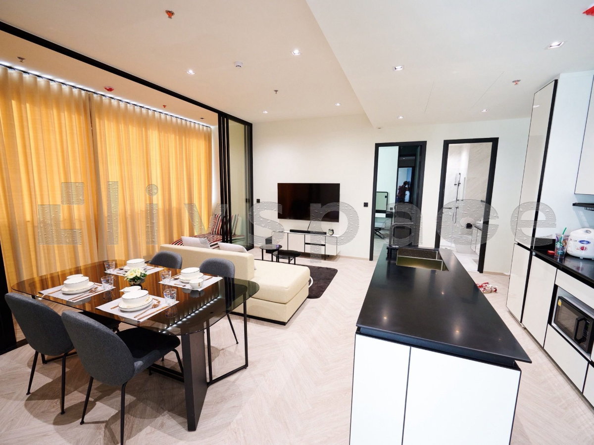 รูป ▚ L0JCK5ツ ให้เช่า: Chapter Charoennakhon Riverside 2 Bed 78.8ตร.ม. วิวแม่น้ำเจ้าพระยา แต่งครบจัดเต็ม คอนโดใหม่ส่วนกลางอลังการ✨ - รูปที่ 6/13