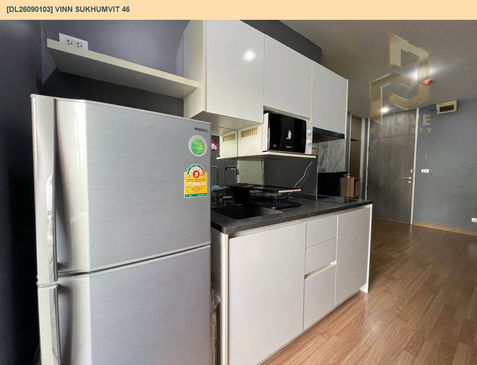 รูป DL26090103 ให้เช่าคอนโด วินน์ สุขุมวิท 46 (Vinn Sukhumvit 46) ใกล้ BTS พระโขนง พร้อมเข้าอยู่ โทรด่วน 0653619502 LineID @952jdxxk - รูปที่ 4/5