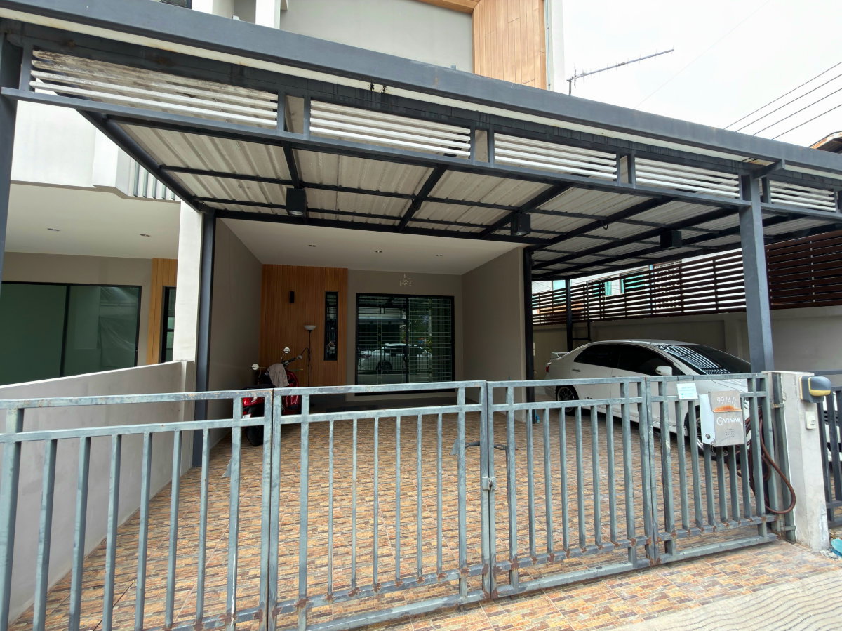 รูป ให้เช่า หมู่บ้านเดอะแคนวาส 3ห้องนอน แอร์ 4 ตัว ใกล้ bts สำโรง (Lineid: nokenos) - รูปที่ 3/20