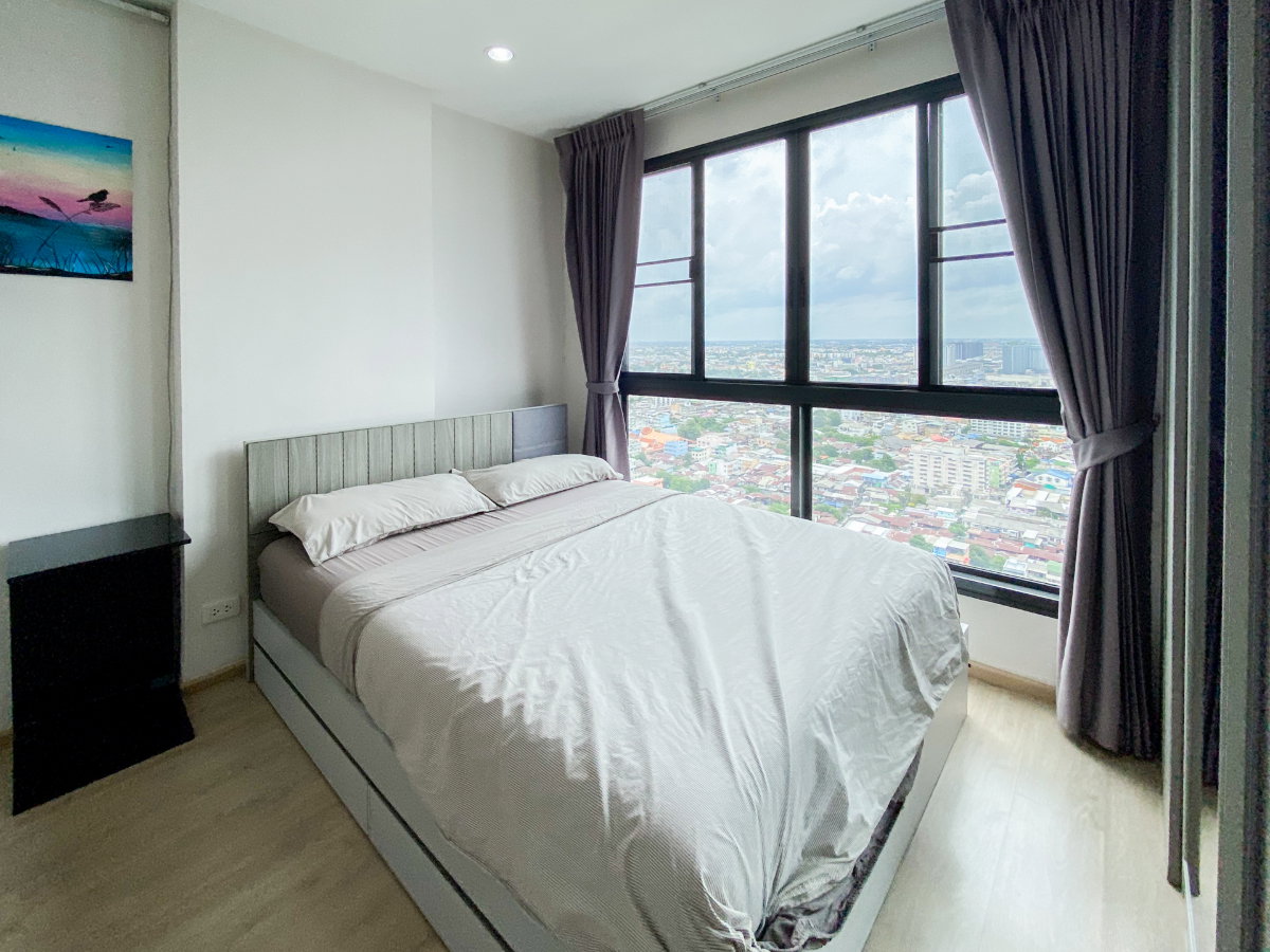 รูป 🏢 ขายไอดีโอ สาทร - ท่าพระ ใกล้ BTS โพธิ์นิมิตร ชั้น 29 ห้อง Studio ของแถมแน่น หิ้วกระเป๋าเข้าอยู่ได้เลย เพียง 1.81 ล้านบาท! 🏢 - รูปที่ 7/15