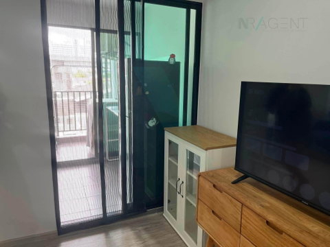 🎉 For Rent Condo RYE HUAMAK Building A, Floor 4,Studio, Room size 28 sqm
