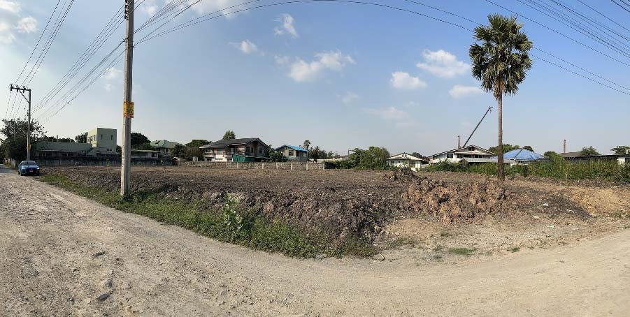 รูป ที่ดินเปล่าบางศรีเมือง นนทบุรี 700 ตารางวา ตารางวาละ 35,000 บาท - รูปที่ 2/6