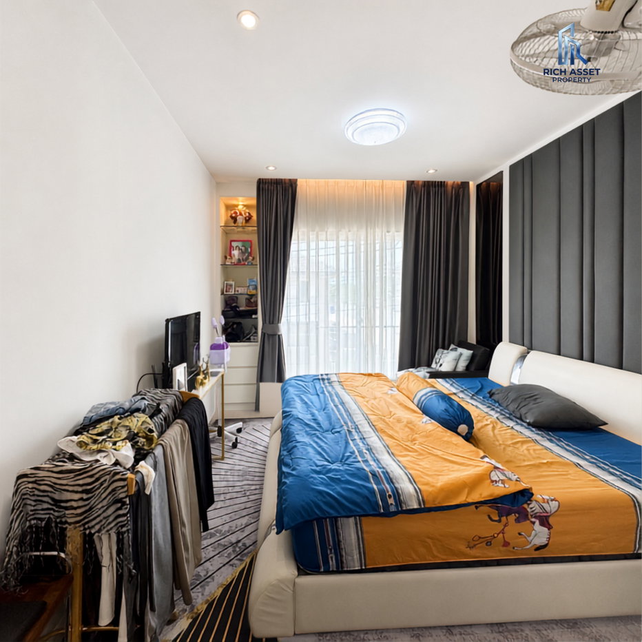 รูป บ้านเดี่ยว 2 ชั้น หมู่บ้านเวอร์โซ่ แสมดำ (44 ตร.ว.) หลังมุม บิ้วอินทั้งหลัง ทิศเหนือ พร้อมอยู่ พระราม 2 พันท้ายนรสิงห์ สมุทรสาคร - รูปที่ 18/23