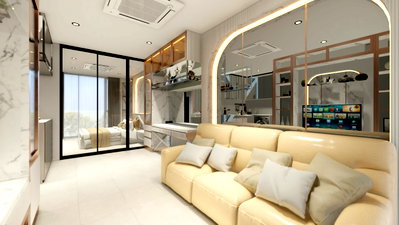 คอนโดให้เช่า : Supalai Icon Sathorn condo for rent with luxury style and fully furnished and the best facilities close to BTS And MRT big  room with nice view