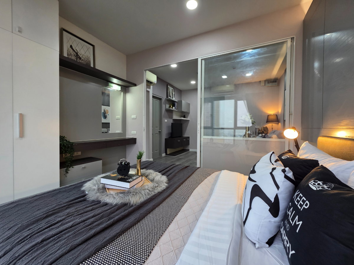 รูป ขาย The Leaf พัฒนาการ ห้องสวยๆๆ 👉 วิวดี  ..ทำเลพัฒนาการ – ทองหล่อ - รูปที่ 7/16