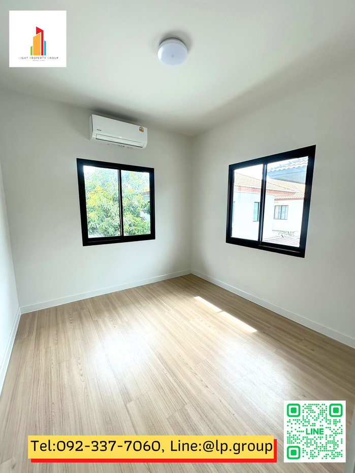 รูป ให้เช่าบ้านแฝดมือ1 พร้อมอยู่ โครงการ "Baanfah Greenery NeOla House Wongwaen - Lam luk ka Klong 7" ใกล้ถนนเลียบคลอง 7 ใกล้ถนนลำลูกกา ปลอดภัย - รูปที่ 17/19