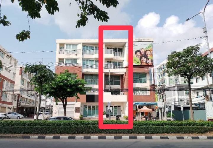 รูป ให้เช่า อาคารพาณิชย์-พักอาศัย 4 ชั้น (มีชั้นลอย) ในโครงการทาวน์โฮม ทองปาน 1 - รูปที่ 1/1