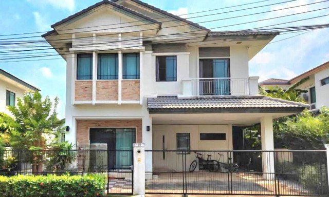 รูป บ้านเดี่ยว 2 ชั้นให้เช่า 62ตรว. อยู่สุขาภิบาล 5 สายไหม ใกล้ตลาดออเงิน - รูปที่ 1/8