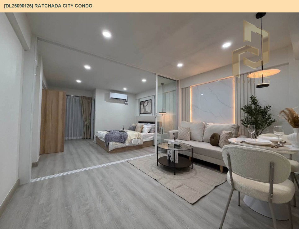 รูป DL26090126 ขายคอนโด รัชดา ซิตี้ คอนโด (Ratchada City Condo) ใกล้ MRTห้วยขวาง พร้อมเข้าอยู่ โทรด่วน 0638692663 LineID @952jdxxk - รูปที่ 8/10