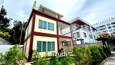 บ้านเดี่ยว หนองปรือ ชลบุรี : บ้านเดี่ยว พร้อมสระว่ายน้ำส่วนตัวและดาดฟ้า พระตำหนัก