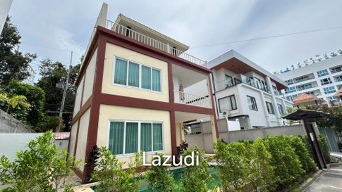 3-Bedroom Private Pool House with Rooftop Pratumnak Hill