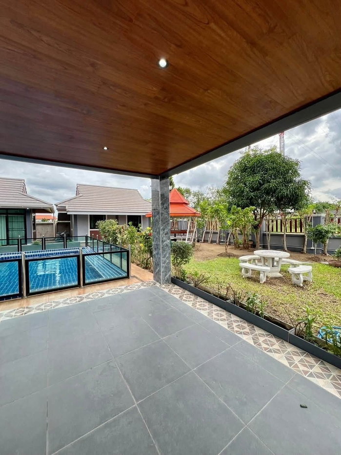 รูป 🏡 ขายด่วน! พูลวิลล่า 2 ชั้น 6 ห้องนอน ทำเลป่าแดด-แม่เหียะ ใกล้สนามบิน 📞 063-6649056 - รูปที่ 19/35