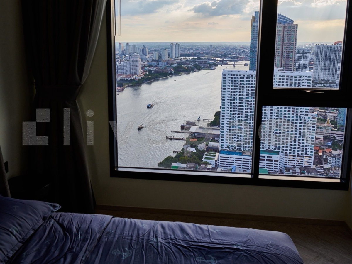 รูป ▚ L0JCK5ツ ให้เช่า: Chapter Charoennakhon Riverside 2 Bed 78.8ตร.ม. วิวแม่น้ำเจ้าพระยา แต่งครบจัดเต็ม คอนโดใหม่ส่วนกลางอลังการ✨ - รูปที่ 10/13
