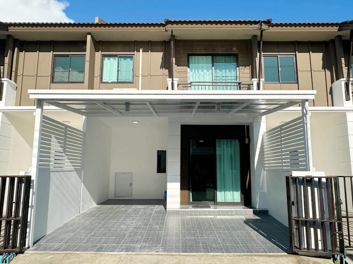 รูป ให้เช่า บ้านทาวน์โฮมสองชั้น หมู่บ้านพฤกษาวิลล์ 120 สนามบินเชียงใหม่ (R1472) T.0946511456 - รูปที่ 1/24