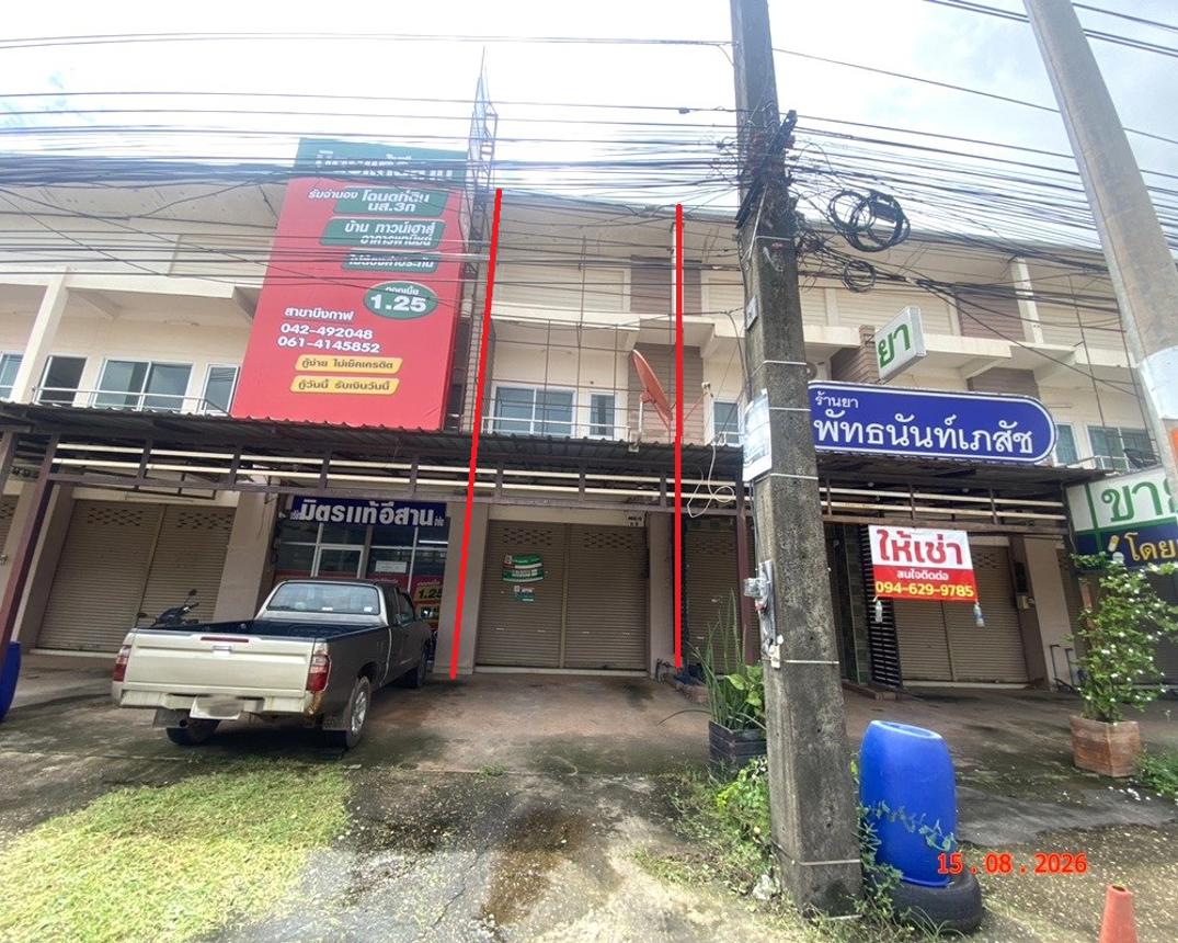 รูป อาคารพาณิชย์ 24.1 ตร.วา เมืองบึงกาฬ บึงกาฬ 3.5M - รูปที่ 14/29