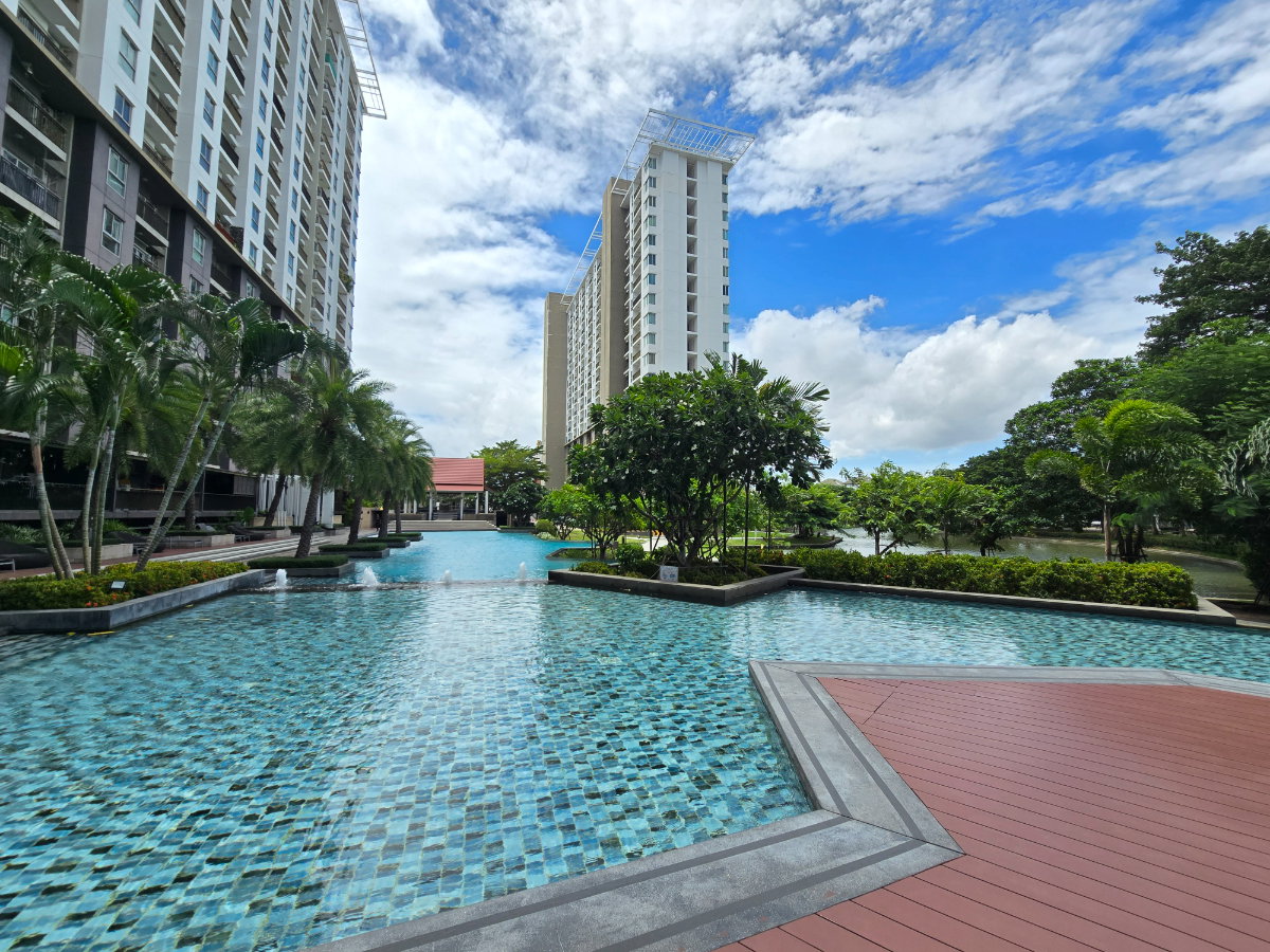 รูป ขาย The Parkland Srinakarin Lakeside ละมุน มินิมอล🍂 ห้องมุมโปร่งโล่ง🍂พร้อมที่จอดรถแบบ Fix ส่วนตัว🍂 - รูปที่ 20/22