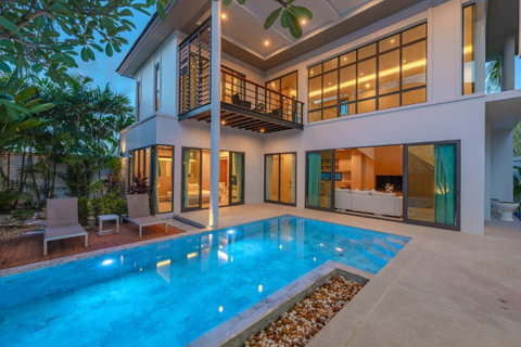 ขายพูลวิลล่า Vinzita Villas ป่าสัก ภูเก็ต Modern Tropical | 3 ห้องนอน 4 ห้องน้ำ สระส่วนตัว พร้อมเข้าอยู่ 19.8 ล้านบาท