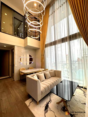 ขายคอนโด : 🏙️ ขาย The Address Siam-Ratchathewi ห้อง Duplex แต่งสวย เพดานสูง ✨ ใกล้ BTS ราชเทวี / Siam Paragon