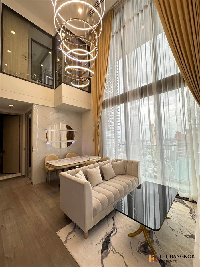 รูป 🏙️ ขาย The Address Siam-Ratchathewi ห้อง Duplex แต่งสวย เพดานสูง ✨ ใกล้ BTS ราชเทวี / Siam Paragon - รูปที่ 1/7