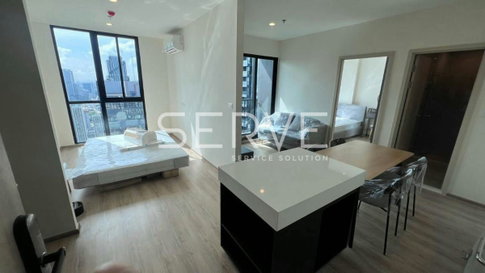 2 Beds Large Room Super Hight Fl. 35+ City view Fully furnished Condo Good Location Close To MRT Phra Ram 9  @   NUE District R9