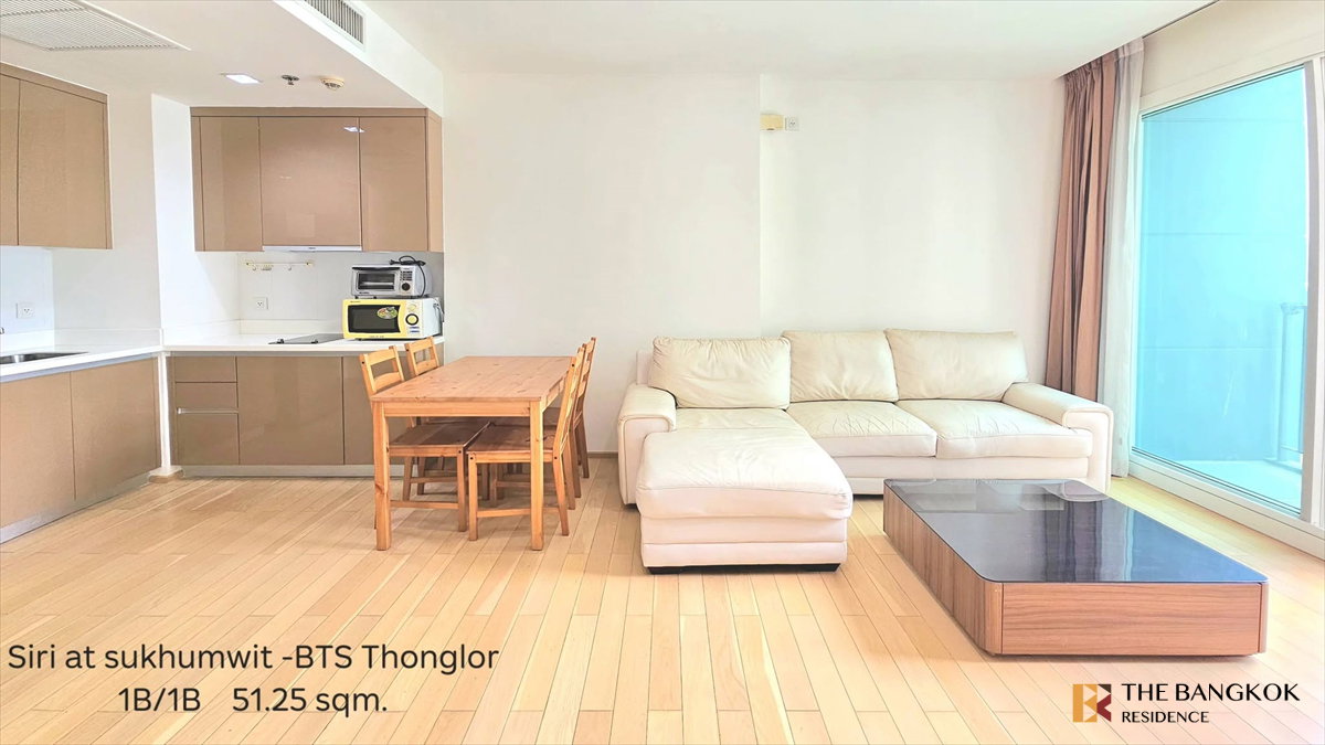 รูป 💚💚ขาย Siri At Sukhumvit คอนโดจาก Sansiri ✨ห้องกว้าง 51.25 ตร.ม. ใกล้ BTS ทองหล่อ 150 ม. 💚💚 - รูปที่ 2/10