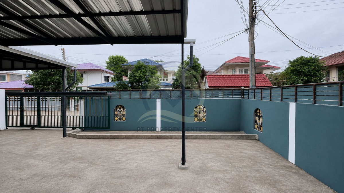 รูป หมู่บ้านทองสถิตย์วิลล่า ซอยรามอินทรา 34 แยก 20 ถนนรามอินทรา ลาดพร้าว บ้านเดี่ยวหลังมุม ขายตามสภาพ บรรยากาศโปร่ง  ราคาพิเศษ - รูปที่ 24/25