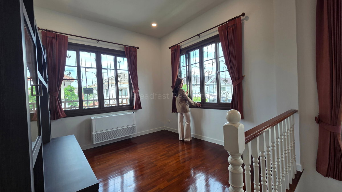 รูป 🏡 ให้เช่าบ้านเดี่ยวหลังมุม เศรษฐสิริ สนามบินน้ำ 🌟 Line @steadfastre - รูปที่ 10/19