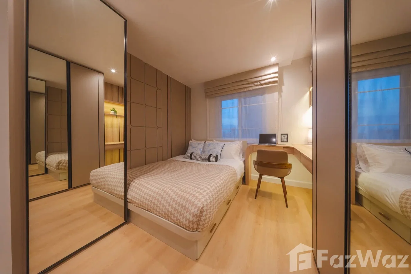 รูป คอนโดให้เช่า 2 ห้องนอน ในโครงการ ฟอร์จูน คอนโด ทาวน์ 6736440 - รูปที่ 4/9