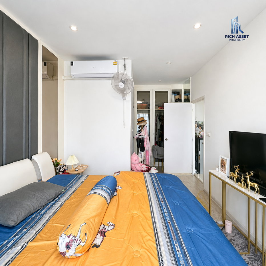 รูป บ้านเดี่ยว 2 ชั้น หมู่บ้านเวอร์โซ่ แสมดำ (44 ตร.ว.) หลังมุม บิ้วอินทั้งหลัง ทิศเหนือ พร้อมอยู่ พระราม 2 พันท้ายนรสิงห์ สมุทรสาคร - รูปที่ 19/23