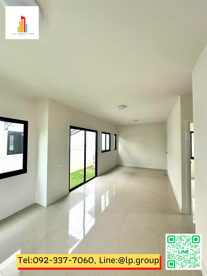 รูป ให้เช่าบ้านแฝดมือ1 พร้อมอยู่ โครงการ "Baanfah Greenery NeOla House Wongwaen - Lam luk ka Klong 7" ใกล้ถนนเลียบคลอง 7 ใกล้ถนนลำลูกกา ปลอดภัย - รูปที่ 6/19