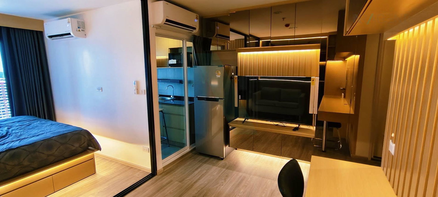 รูป 🔺 ให้เช่าคอนโด รีเจ้นท์ โฮม บางนา อาคาร A ชั้น 9 1 ห้องนอน ขนาด 28 ตรม ใกล้ BTS บางนา - รูปที่ 4/8
