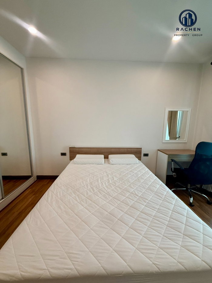 รูป ให้เช่า คอนโด The Rise Residence 1 ห้องนอน ทิศใต้ ขนาด 35 ตร.ม. ชั้น 31 ราคาเช่า 12,000บาท/เดือน โทร 082-2369636 นิว - รูปที่ 7/16