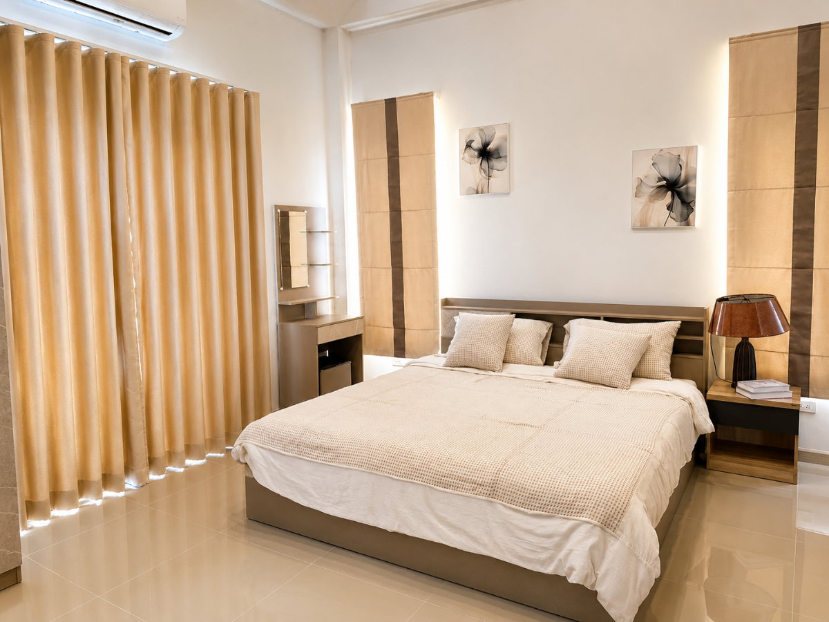 รูป 🏡 ให้เช่าบ้านพูลวิลล่าส่วนตัว พร้อมสระ วิวดอย และรับสัตว์เลี้ยง!   - รูปที่ 4/12