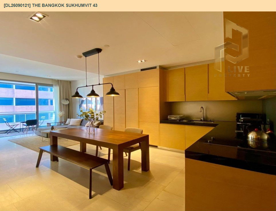 รูป DL26090121 ให้เช่าคอนโด เดอะ บางกอก สุขุมวิท 43 (The Bangkok Sukhumvit 43) ใกล้ BTS พร้อมพงษ์ พร้อมเข้าอยู่ โทรด่วน 0614453194 LineID @952jdxxk - รูปที่ 6/11