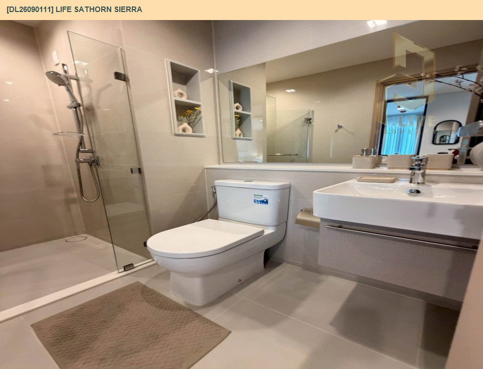 รูป DL26090111 ให้เช่าคอนโด ไลฟ์ สาทร เซียร์รา (Life Sathorn Sierra) ใกล้ BTS ตลาดพลู พร้อมเข้าอยู่ โทรด่วน 0638692663 LineID @952jdxxk - รูปที่ 13/16