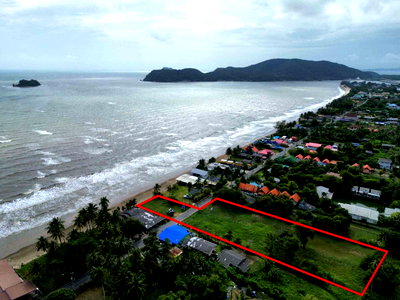 ที่ดิน แหลมสิงห์ จันทบุรี : ขายที่ดินติดทะเล จันทบุรี 3 ไร่ 2 งาน ติดหาด
