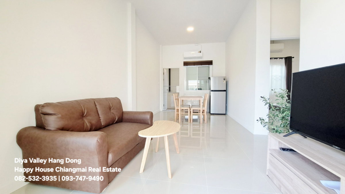 รูป ให้เช่า ทาวน์โฮม หมู่บ้าน ดีญ่า วาเลย์ หางดง 0825323935 - รูปที่ 8/20