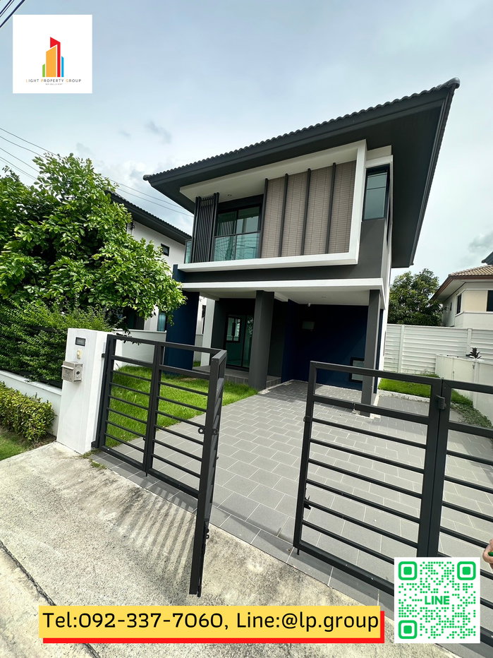 รูป ให้เช่าบ้านแฝดมือ1 พร้อมอยู่ โครงการ "Baanfah Greenery NeOla House Wongwaen - Lam luk ka Klong 7" ใกล้ถนนเลียบคลอง 7 ใกล้ถนนลำลูกกา ปลอดภัย - รูปที่ 2/19